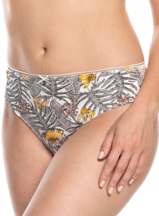 2 чифта бикини в цветен десен L-1508BI - 2XL-Бикини-LadyStyle.bg