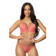 Сутиен с повдигащ ефект в цвят корал MADDIE M-3633/11/1-Повдигащи-LadyStyle.bg