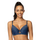 Сутиен с повдигащ ефект в тъмносин цвят MADDIE M-3633/11/1-Повдигащи-LadyStyle.bg