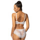 Бикини с тюл в бял цвят ESTELLE F-0198/5-Бикини-LadyStyle.bg