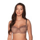 Сутиен с полуподплатени чашки в кафяв цвят ELENA 1107-Полуподплатени-LadyStyle.bg Сутиен с полуподплатени чашки в кафяв цвят ELENA 1107-Полуподплатени-LadyStyle.bg
