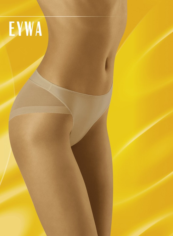 Гладки бикини в бежов цвят Eywa-Бикини-LadyStyle.bg