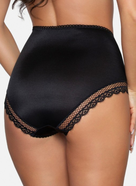 Микрофибърни бикини в черен цвят BBL189-Бикини-LadyStyle.bg