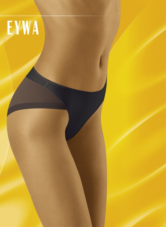 Гладки бикини в черен цвят Eywa-Бикини-LadyStyle.bg