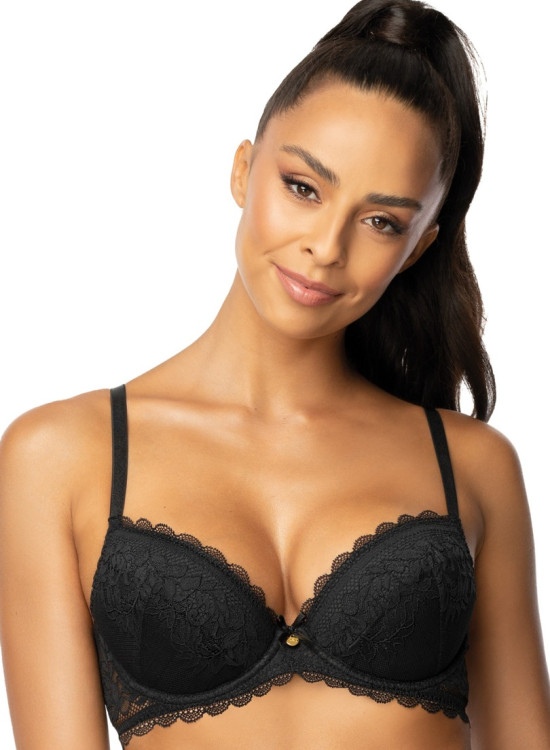 Сутиен с повдигащ ефект в черен цвят ESTELLE M-0198/11/2-Повдигащи-LadyStyle.bg