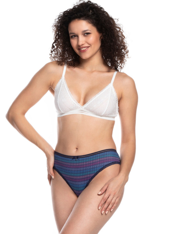 2 чифта бикини в тъмносин цвят L-1472BI - 2XL-Бикини-LadyStyle.bg 2 чифта бикини в тъмносин цвят L-1472BI - 2XL-Бикини-LadyStyle.bg