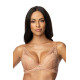 Сутиен с повдигащ ефект в бежов цвят MARGARET M-3606/11/1-Повдигащи-LadyStyle.bg