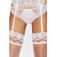 Дантелени прашки в бял цвят HEIDI S-0135/4-Прашки-LadyStyle.bg