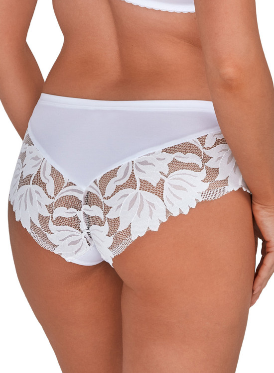 Красиви бикини в бял цвят с ефектен дизайн KETO 1134-Бикини-LadyStyle.bg