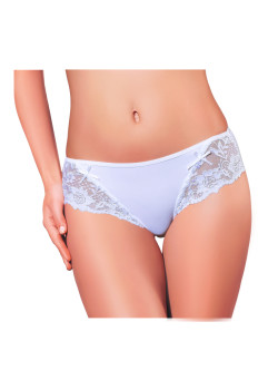 Дамски бикини в бял цвят N023