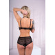 Черен дамски комплект Linera-Комплекти-LadyStyle.bg Черен дамски комплект Linera-Комплекти-LadyStyle.bg