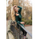 Дамска къса рокля в зелен цвят Milona-Къси рокли-LadyStyle.bg
