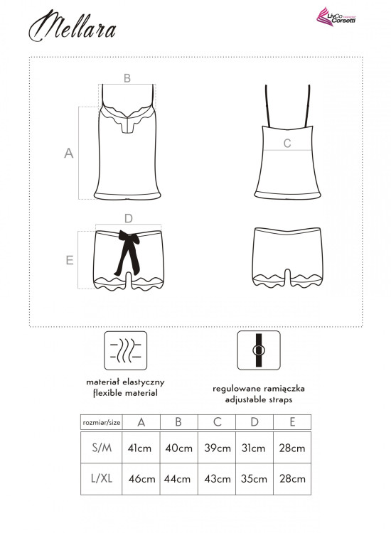 Сладка пижама в син цвят Mellara-Пижами-LadyStyle.bg Сладка пижама в син цвят Mellara-Пижами-LadyStyle.bg
