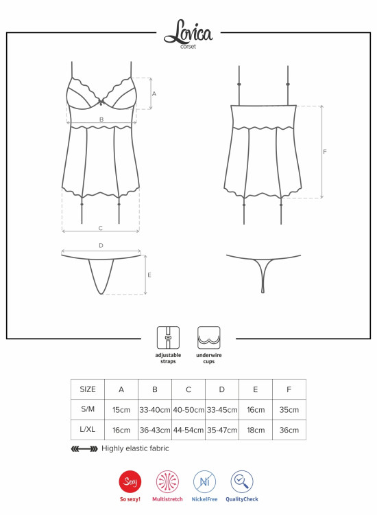 Комплект корсет и прашки в червен цвят Lovica-Комплекти-LadyStyle.bg Комплект корсет и прашки в червен цвят Lovica-Комплекти-LadyStyle.bg