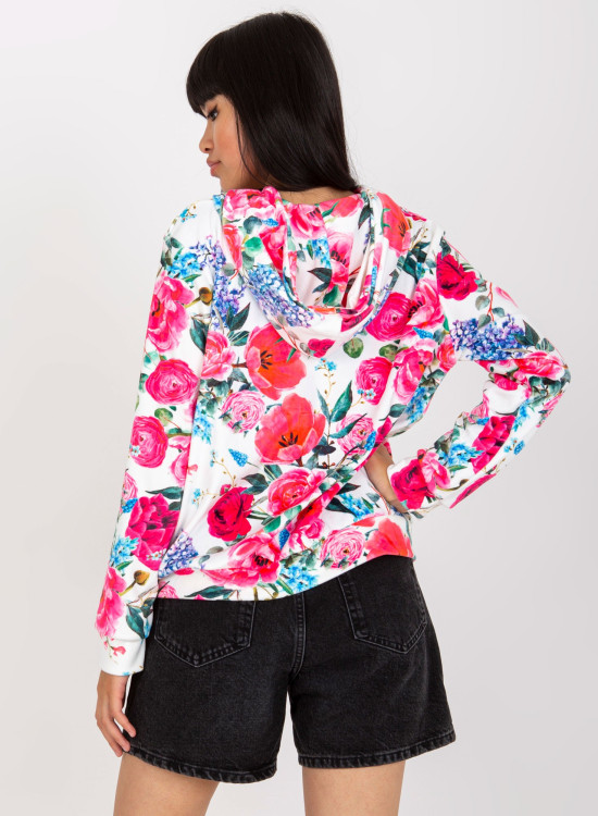 Дамски суичър на рози 8118.89-Суичъри-LadyStyle.bg