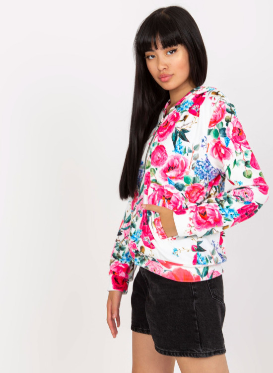 Дамски суичър на рози 8118.89-Суичъри-LadyStyle.bg