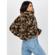 Пухкав дамски суичър в камуфлаж 8432.32X-Суичъри-LadyStyle.bg