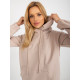 Дамски суичър в бежов цвят 8655.00P-Суичъри-LadyStyle.bg