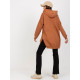 Дълъг дамски суичър в светлокафяв цвят 335.25X-Суичъри-LadyStyle.bg Дълъг дамски суичър в светлокафяв цвят 335.25X-Суичъри-LadyStyle.bg