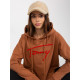 Дълъг дамски суичър в светлокафяв цвят 335.25X-Суичъри-LadyStyle.bg Дълъг дамски суичър в светлокафяв цвят 335.25X-Суичъри-LadyStyle.bg