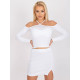 Дамска блуза в бял цвят 7680.98-Блузи / Топове-LadyStyle.bg