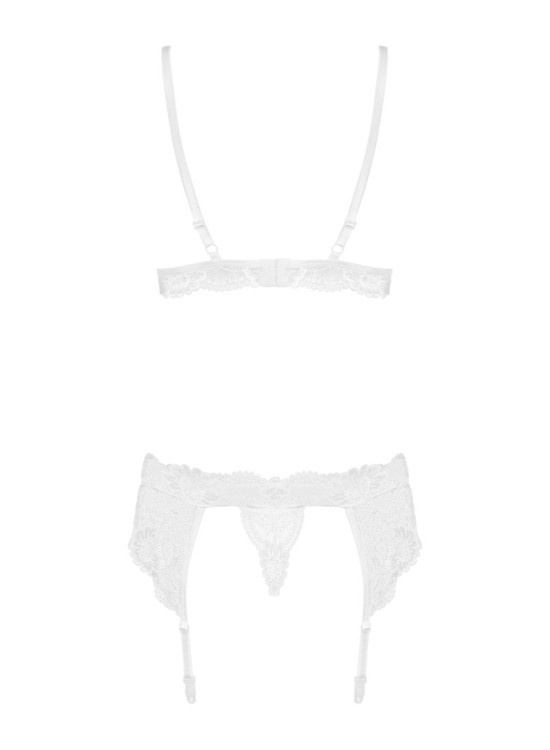 Секси комплект от три части в бяло 810-SEG-2-Комплекти-LadyStyle.bg