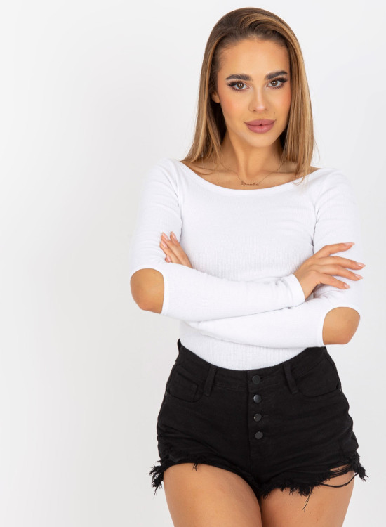 Дамска блуза в бял цвят 8021.23-Блузи / Топове-LadyStyle.bg