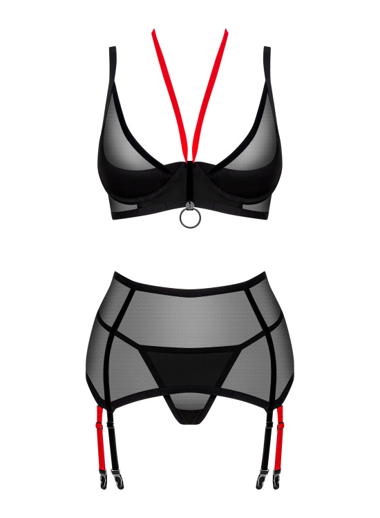 Секси комплект от три части Glandez-Комплекти-LadyStyle.bg Секси комплект от три части Glandez-Комплекти-LadyStyle.bg