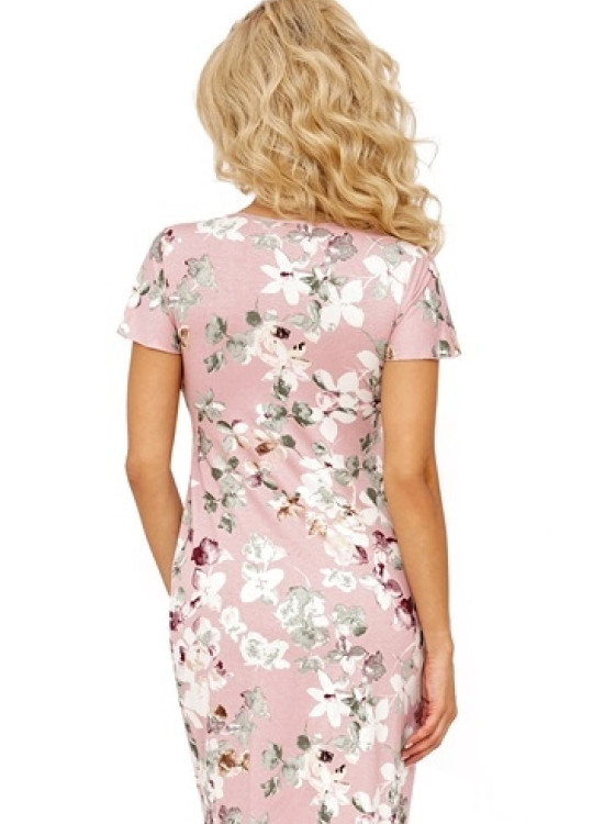Нежна нощница в розов цвят Nicola-Нощници-LadyStyle.bg Нежна нощница в розов цвят Nicola-Нощници-LadyStyle.bg