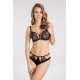 Сутиен с дантела в черен цвят K834 BLACK TO BLACK-Мека чашка-LadyStyle.bg Сутиен с дантела в черен цвят K834 BLACK TO BLACK-Мека чашка-LadyStyle.bg