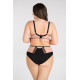 Сутиен с дантела в черен цвят K834 BLACK TO BLACK-Мека чашка-LadyStyle.bg Сутиен с дантела в черен цвят K834 BLACK TO BLACK-Мека чашка-LadyStyle.bg