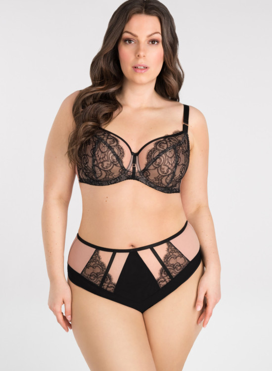Сутиен с дантела в черен цвят K834 BLACK TO BLACK-Мека чашка-LadyStyle.bg Сутиен с дантела в черен цвят K834 BLACK TO BLACK-Мека чашка-LadyStyle.bg