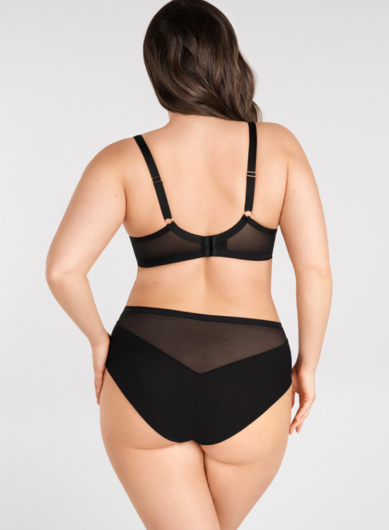 Секси сутиен в черен цвят K824 BIG JUST BLACK-Мека чашка-LadyStyle.bg Секси сутиен в черен цвят K824 BIG JUST BLACK-Мека чашка-LadyStyle.bg