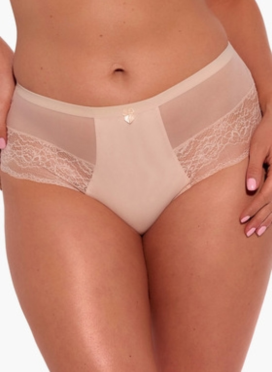 Бикини с дантела в бежов цвят Tonia 1253P-Бикини-LadyStyle.bg
