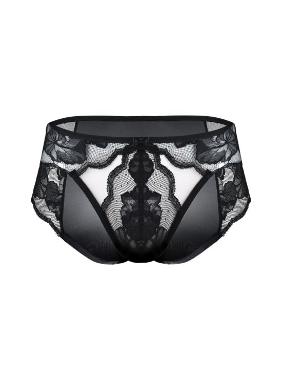 Нежни бикини с дантела в черен цвят AMELIA 19201-Бикини-LadyStyle.bg Нежни бикини с дантела в черен цвят AMELIA 19201-Бикини-LadyStyle.bg