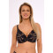 Красив push up сутиен в черен цвят SOPHIA 1225