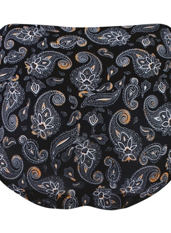 Безшевни бикини с принт в черен цвят Paisley-Бикини-LadyStyle.bg Безшевни бикини с принт в черен цвят Paisley-Бикини-LadyStyle.bg