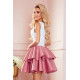 Двуцветна рокля 368-1-Къси рокли-LadyStyle.bg Двуцветна рокля 368-1-Къси рокли-LadyStyle.bg