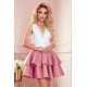 Двуцветна рокля 368-1-Къси рокли-LadyStyle.bg Двуцветна рокля 368-1-Къси рокли-LadyStyle.bg
