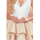 Двуцветна рокля 368-2-Къси рокли-LadyStyle.bg Двуцветна рокля 368-2-Къси рокли-LadyStyle.bg