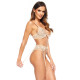 Луксозно секси бельо от три части Rose nude-Комплекти-LadyStyle.bg Луксозно секси бельо от три части Rose nude-Комплекти-LadyStyle.bg