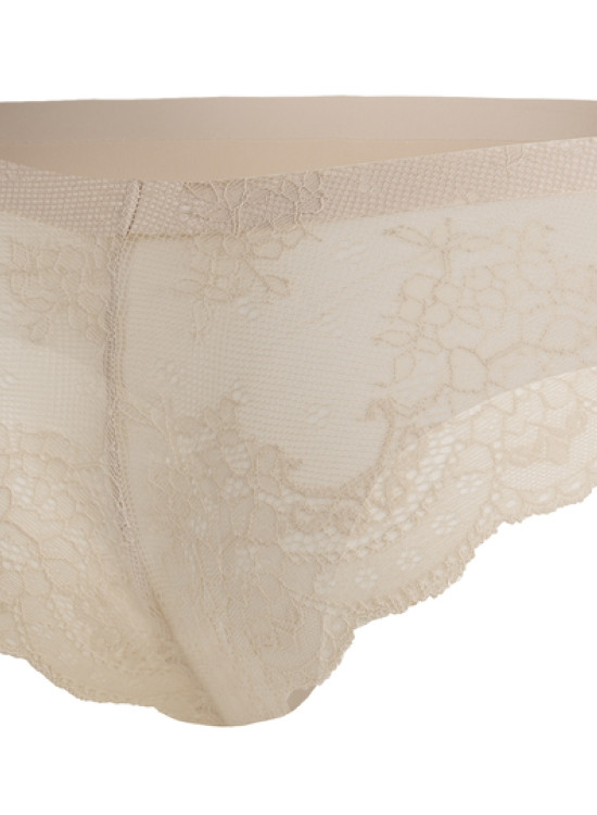 Безшевни бикини в бежов цвят Tanga-Бикини-LadyStyle.bg